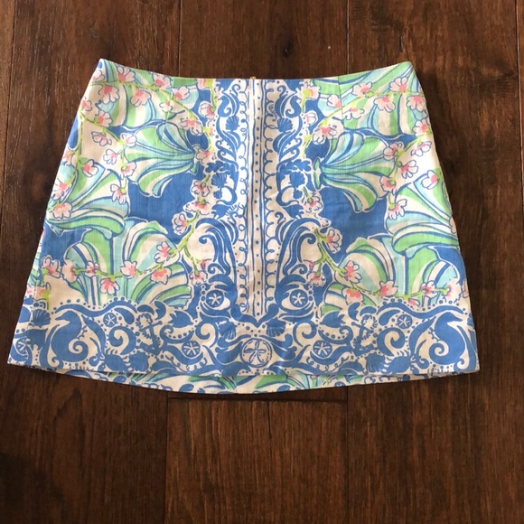 Lilly Pulitzer Tate Skirt Engineered Print - Picture 1 of 2